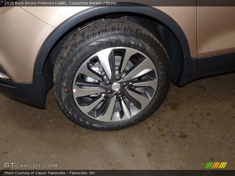 Coppertino Metallic / Ebony 2018 Buick Encore Preferred II AWD