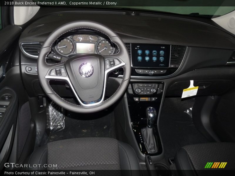 Coppertino Metallic / Ebony 2018 Buick Encore Preferred II AWD