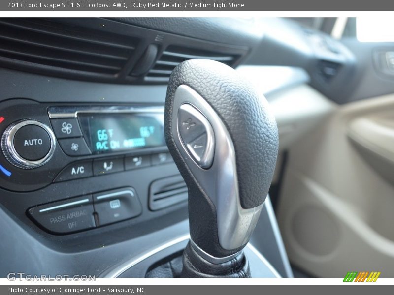 Ruby Red Metallic / Medium Light Stone 2013 Ford Escape SE 1.6L EcoBoost 4WD