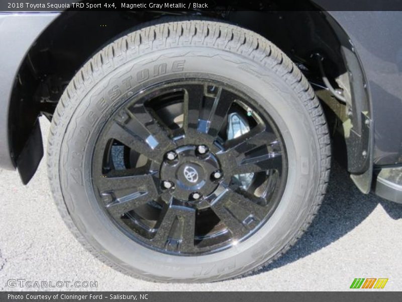 Magnetic Gray Metallic / Black 2018 Toyota Sequoia TRD Sport 4x4