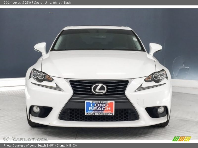 Ultra White / Black 2014 Lexus IS 250 F Sport