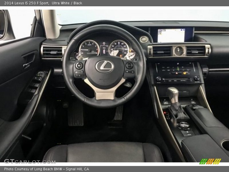 Ultra White / Black 2014 Lexus IS 250 F Sport