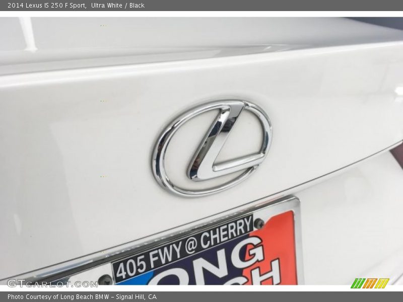 Ultra White / Black 2014 Lexus IS 250 F Sport