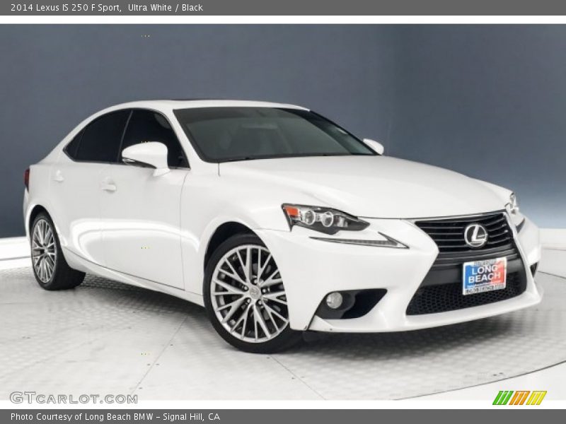 Ultra White / Black 2014 Lexus IS 250 F Sport