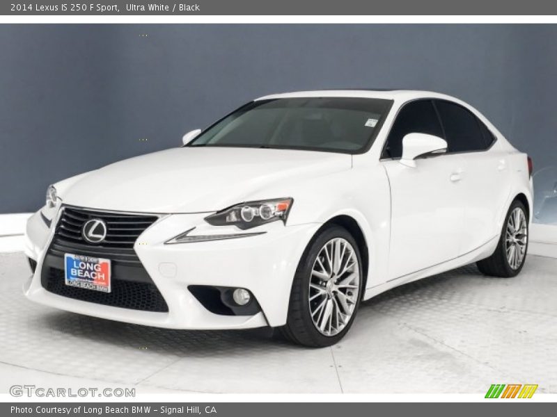 Ultra White / Black 2014 Lexus IS 250 F Sport