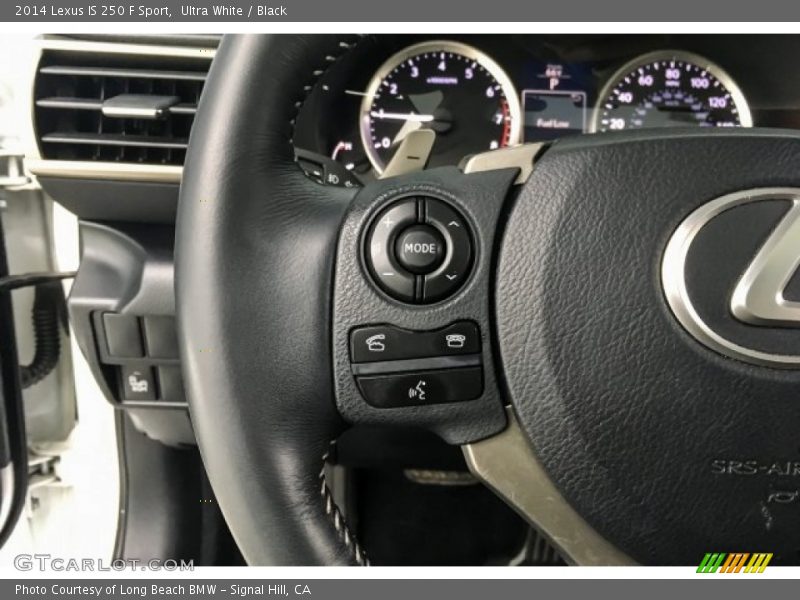 Ultra White / Black 2014 Lexus IS 250 F Sport