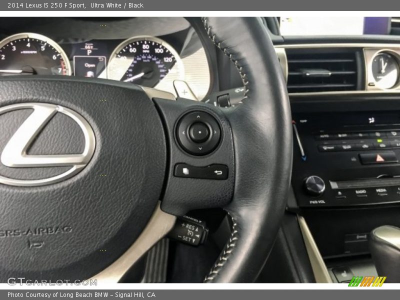 Ultra White / Black 2014 Lexus IS 250 F Sport