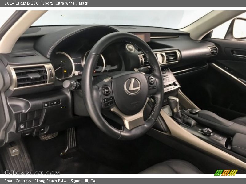 Ultra White / Black 2014 Lexus IS 250 F Sport