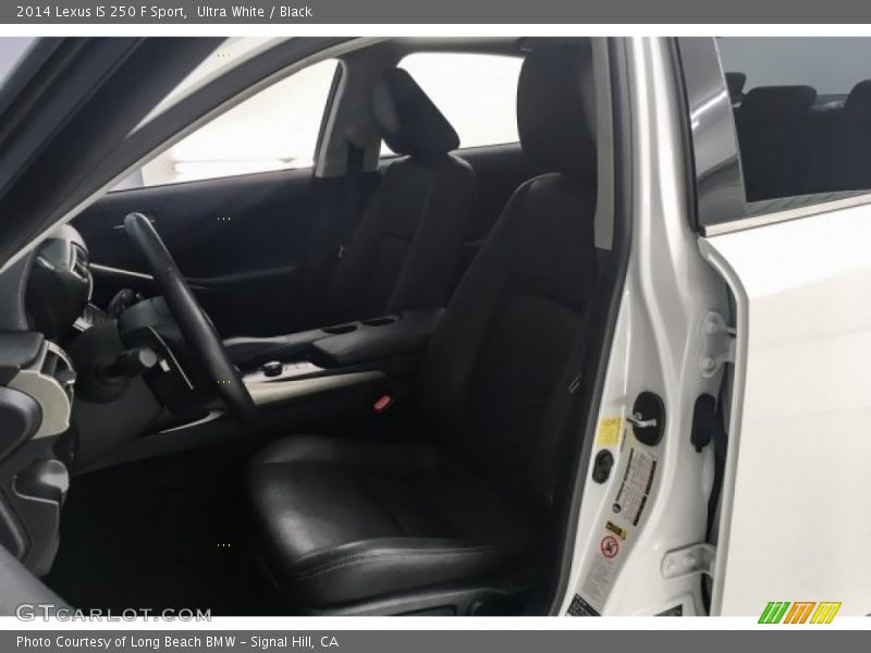 Ultra White / Black 2014 Lexus IS 250 F Sport