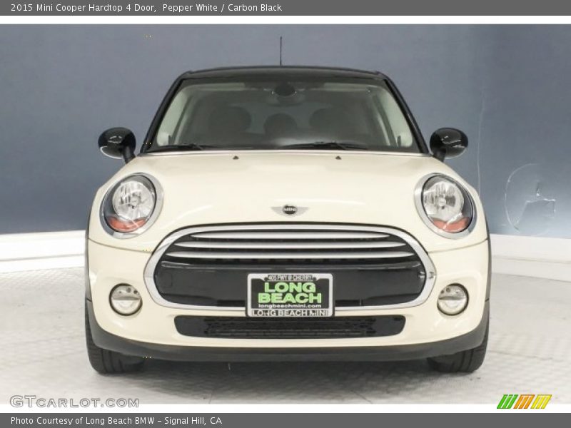 Pepper White / Carbon Black 2015 Mini Cooper Hardtop 4 Door