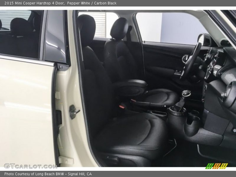 Pepper White / Carbon Black 2015 Mini Cooper Hardtop 4 Door