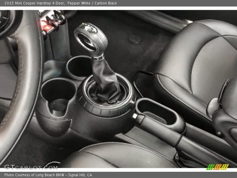 Pepper White / Carbon Black 2015 Mini Cooper Hardtop 4 Door