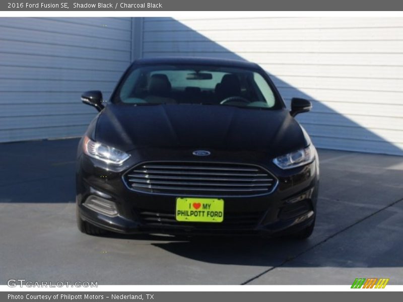 Shadow Black / Charcoal Black 2016 Ford Fusion SE