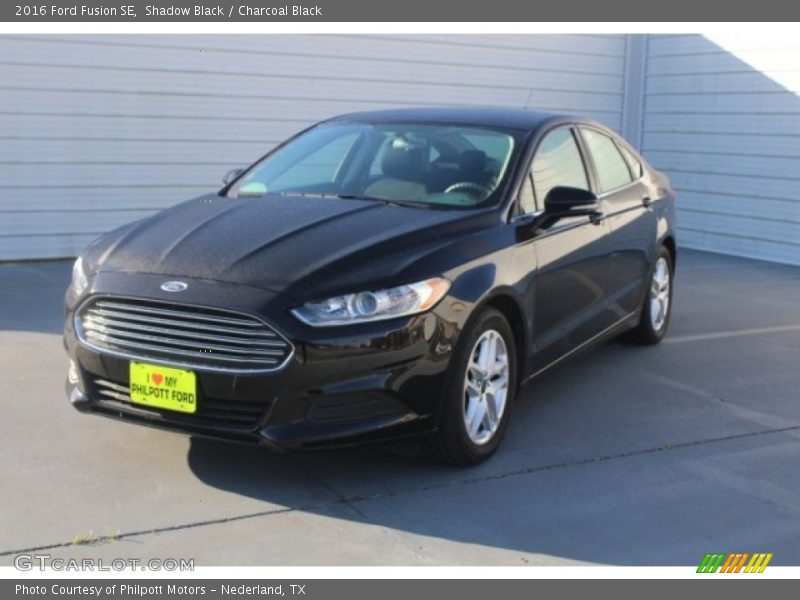 Shadow Black / Charcoal Black 2016 Ford Fusion SE
