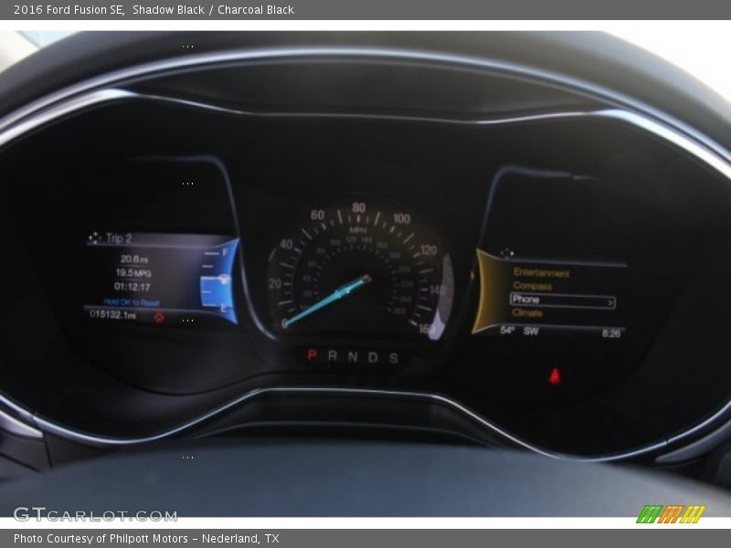 Shadow Black / Charcoal Black 2016 Ford Fusion SE