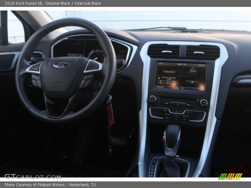 Shadow Black / Charcoal Black 2016 Ford Fusion SE