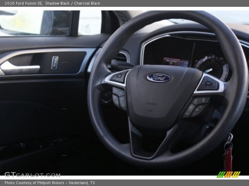 Shadow Black / Charcoal Black 2016 Ford Fusion SE