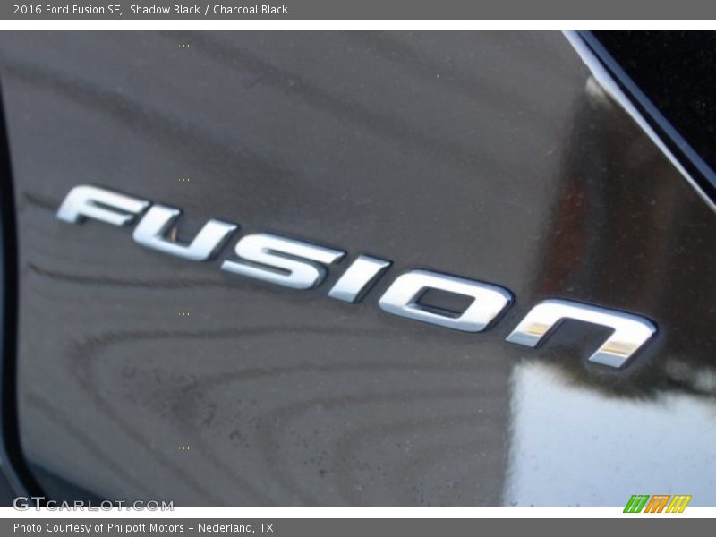 Shadow Black / Charcoal Black 2016 Ford Fusion SE