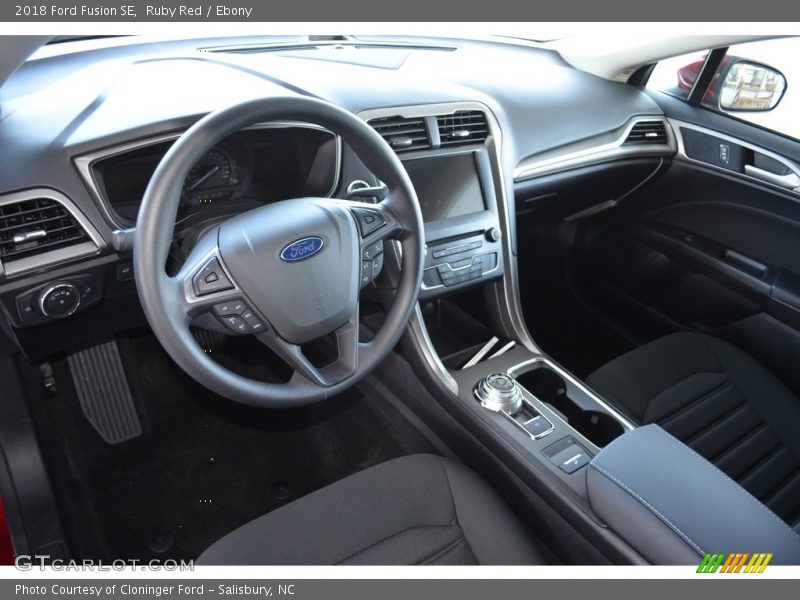 Ruby Red / Ebony 2018 Ford Fusion SE