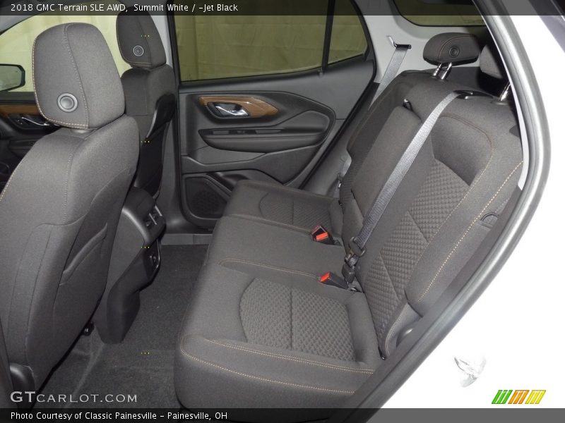 Summit White / ­Jet Black 2018 GMC Terrain SLE AWD