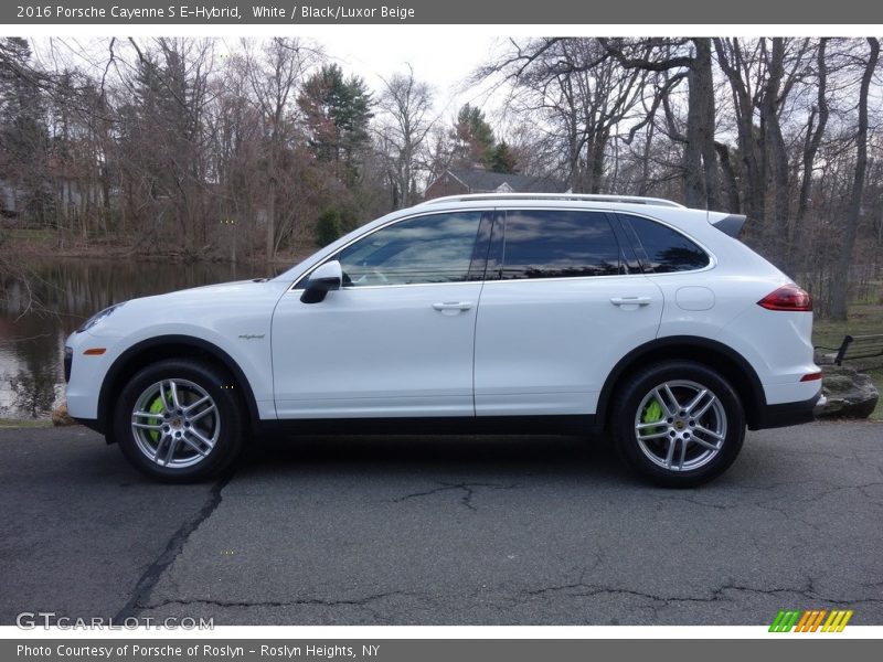  2016 Cayenne S E-Hybrid White