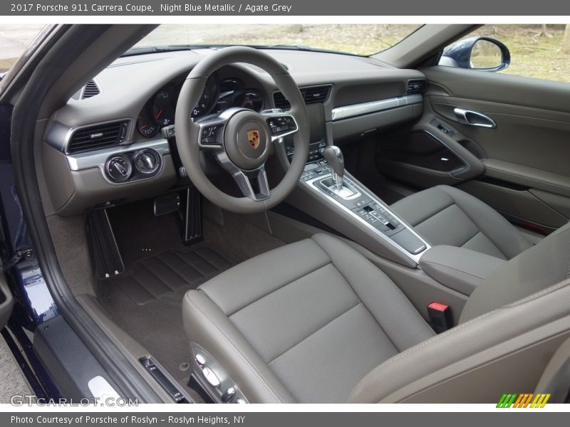  2017 911 Carrera Coupe Agate Grey Interior