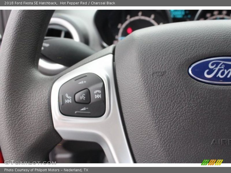 Hot Pepper Red / Charcoal Black 2018 Ford Fiesta SE Hatchback