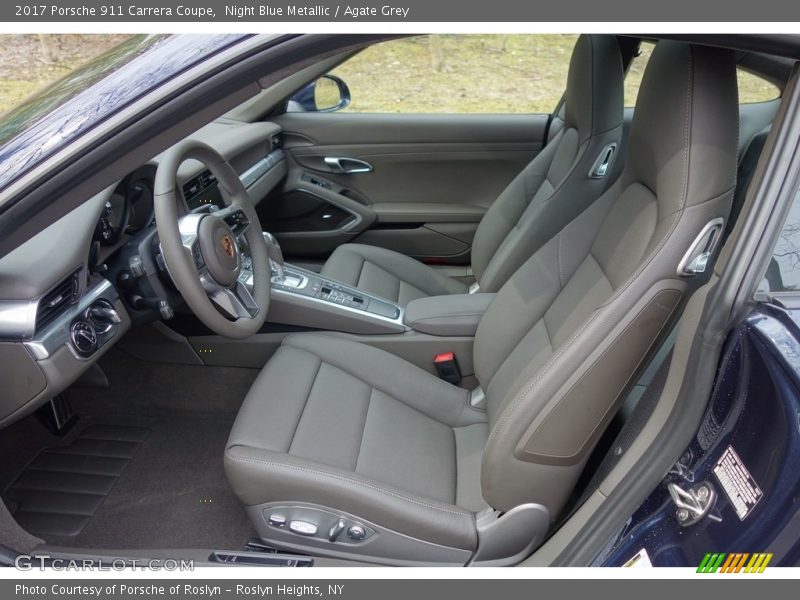 Front Seat of 2017 911 Carrera Coupe