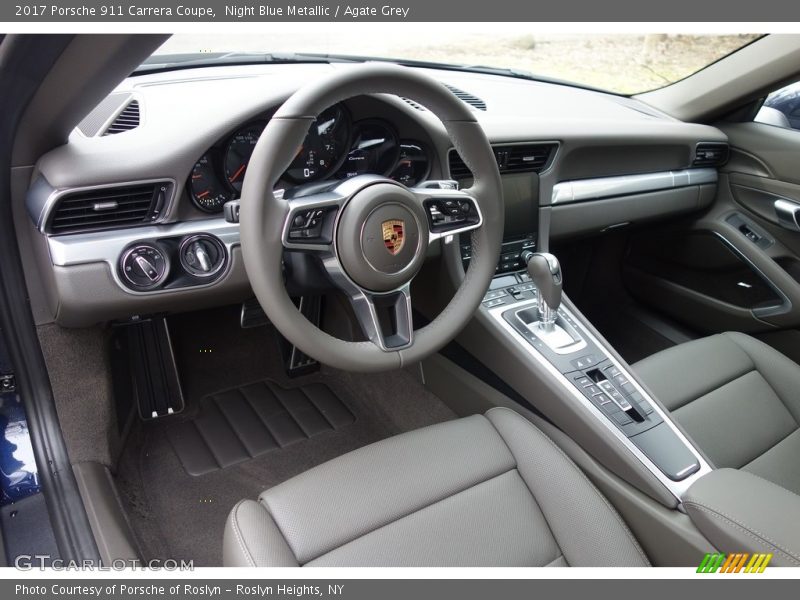  2017 911 Carrera Coupe Agate Grey Interior