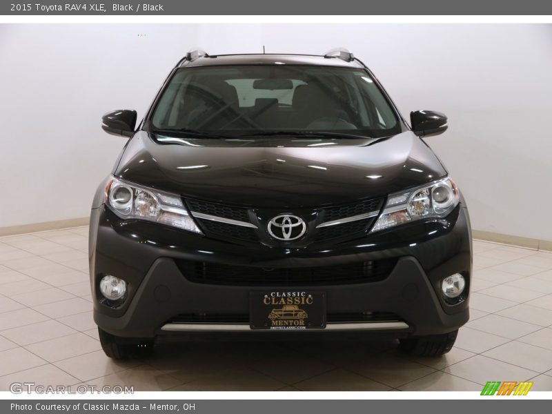 Black / Black 2015 Toyota RAV4 XLE