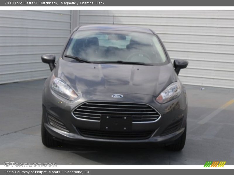Magnetic / Charcoal Black 2018 Ford Fiesta SE Hatchback