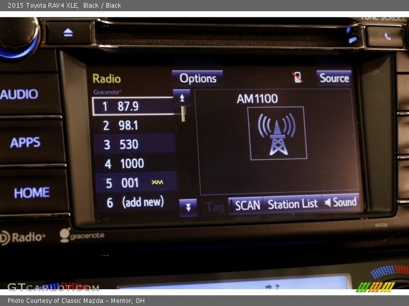 Black / Black 2015 Toyota RAV4 XLE