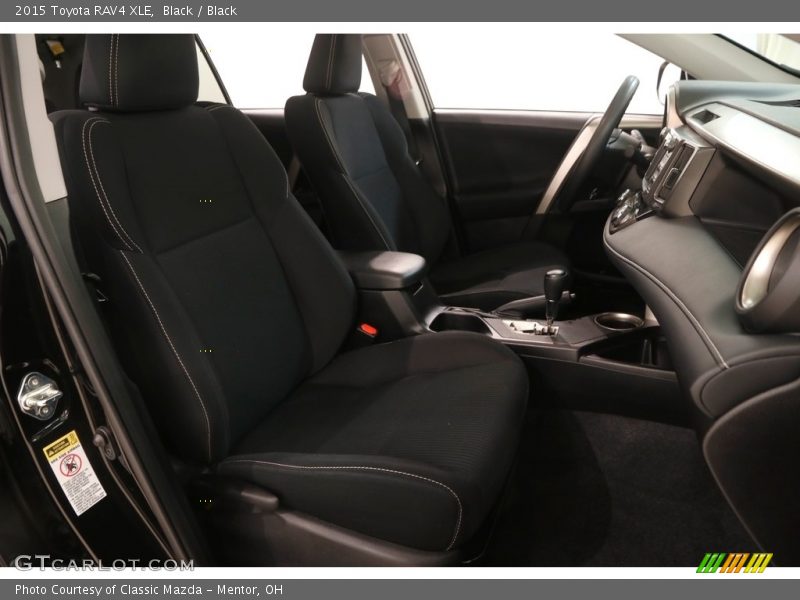Black / Black 2015 Toyota RAV4 XLE