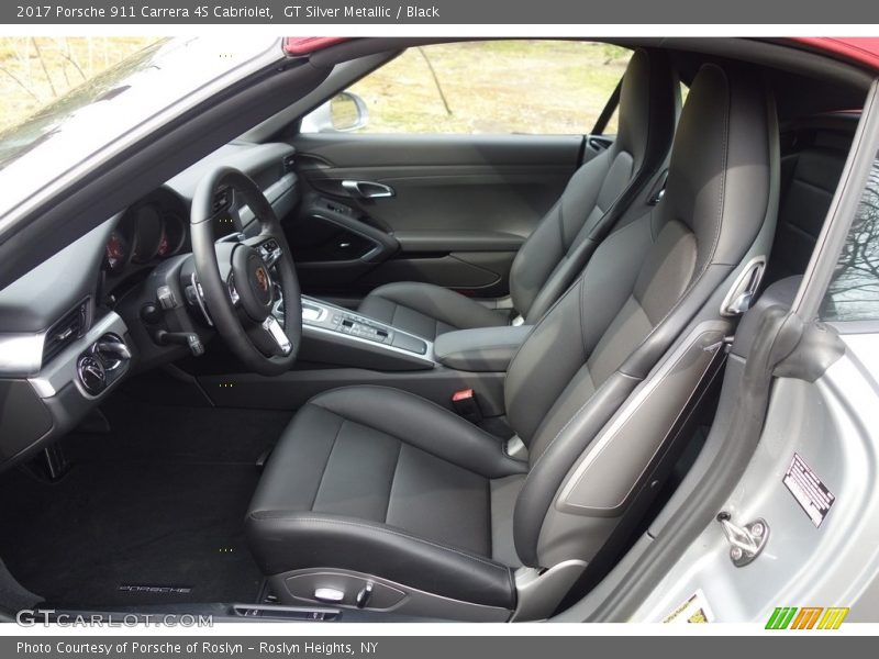 Front Seat of 2017 911 Carrera 4S Cabriolet