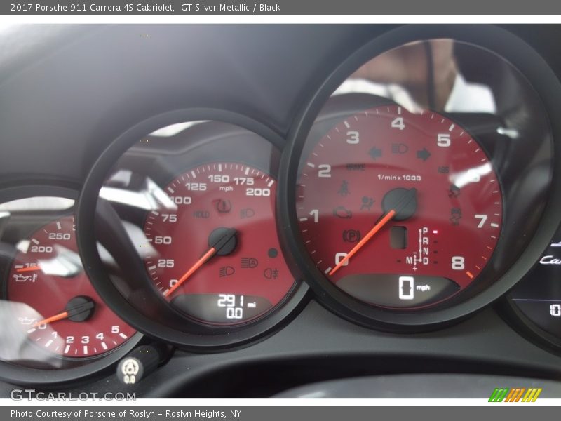  2017 911 Carrera 4S Cabriolet Carrera 4S Cabriolet Gauges