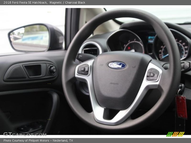 Magnetic / Charcoal Black 2018 Ford Fiesta SE Hatchback