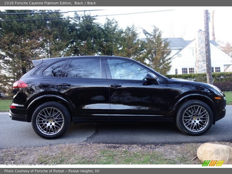  2018 Cayenne Platinum Edition Black