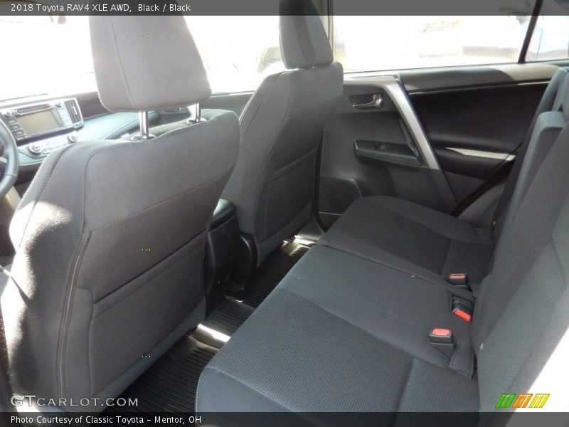 Black / Black 2018 Toyota RAV4 XLE AWD