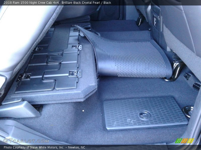 Brilliant Black Crystal Pearl / Black 2018 Ram 1500 Night Crew Cab 4x4