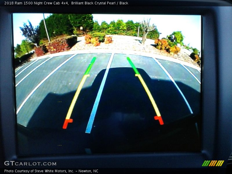 Brilliant Black Crystal Pearl / Black 2018 Ram 1500 Night Crew Cab 4x4