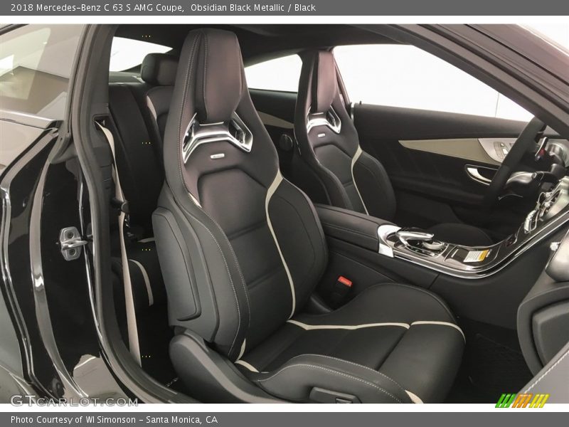  2018 C 63 S AMG Coupe Black Interior