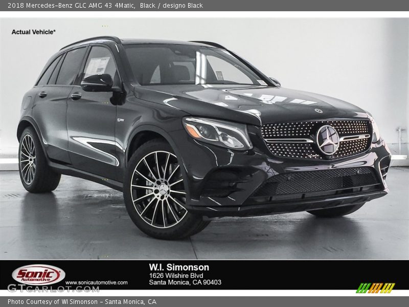 Black / designo Black 2018 Mercedes-Benz GLC AMG 43 4Matic