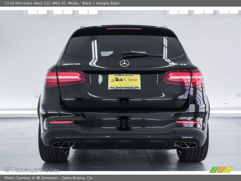 Black / designo Black 2018 Mercedes-Benz GLC AMG 43 4Matic