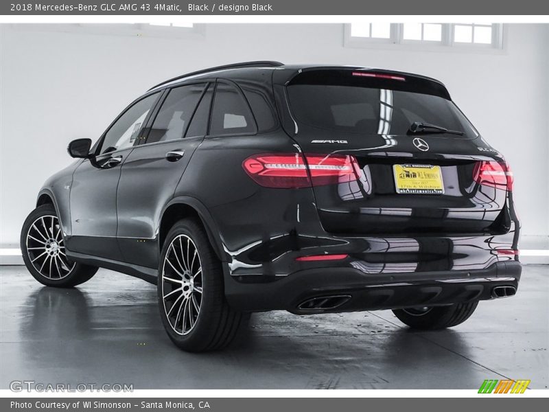 Black / designo Black 2018 Mercedes-Benz GLC AMG 43 4Matic