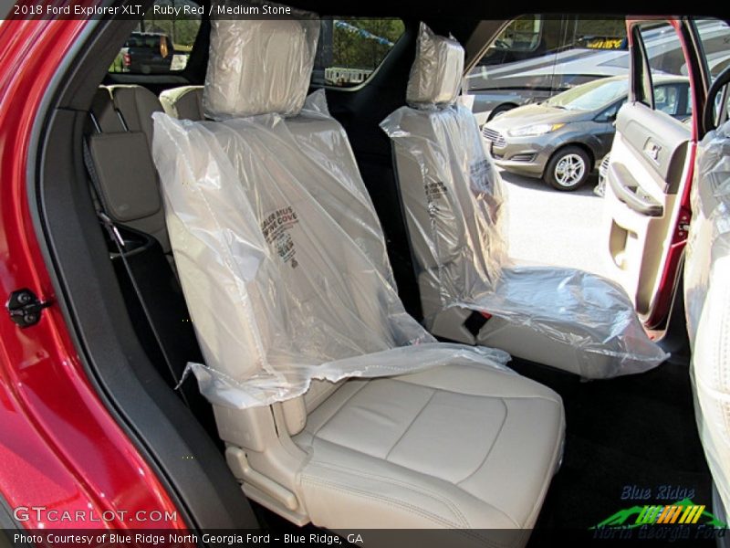 Ruby Red / Medium Stone 2018 Ford Explorer XLT