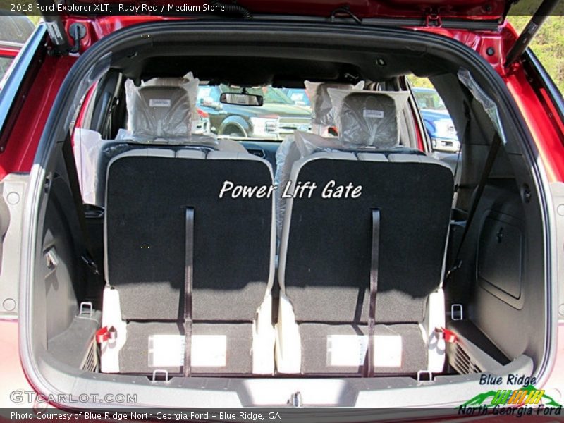 Ruby Red / Medium Stone 2018 Ford Explorer XLT