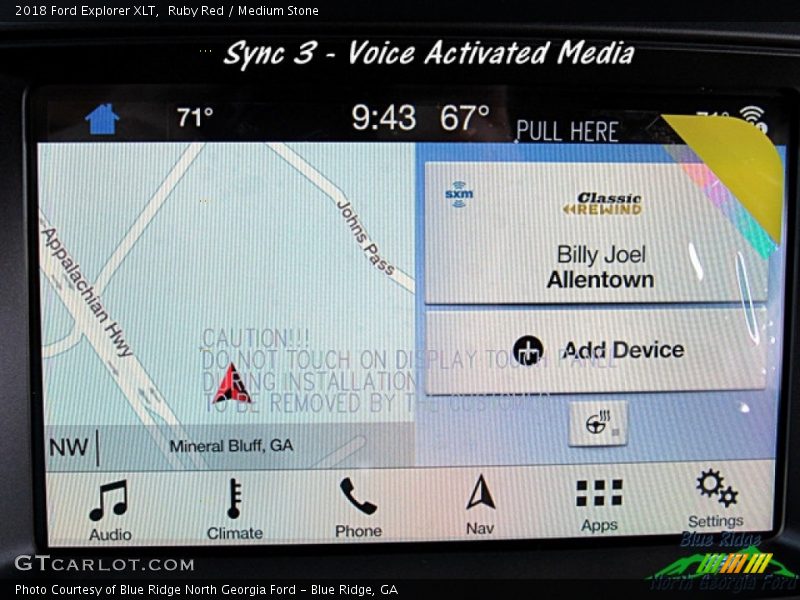 Ruby Red / Medium Stone 2018 Ford Explorer XLT