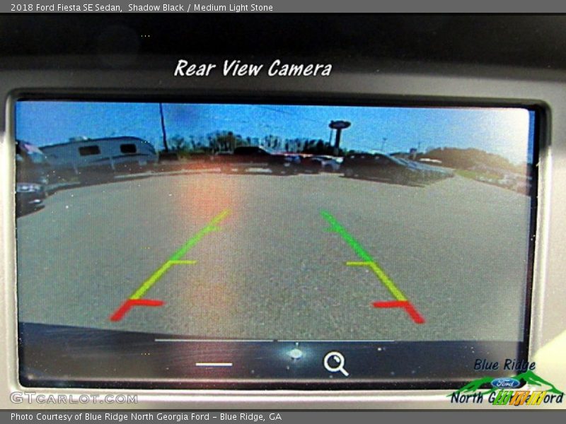 Shadow Black / Medium Light Stone 2018 Ford Fiesta SE Sedan