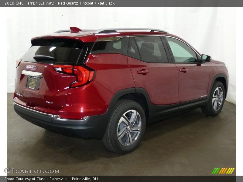 Red Quartz Tintcoat / ­Jet Black 2018 GMC Terrain SLT AWD