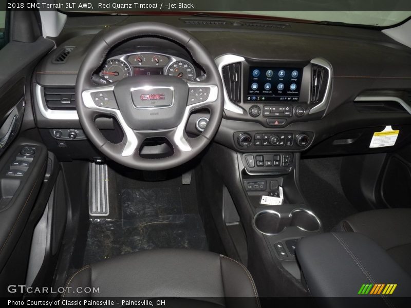 Red Quartz Tintcoat / ­Jet Black 2018 GMC Terrain SLT AWD